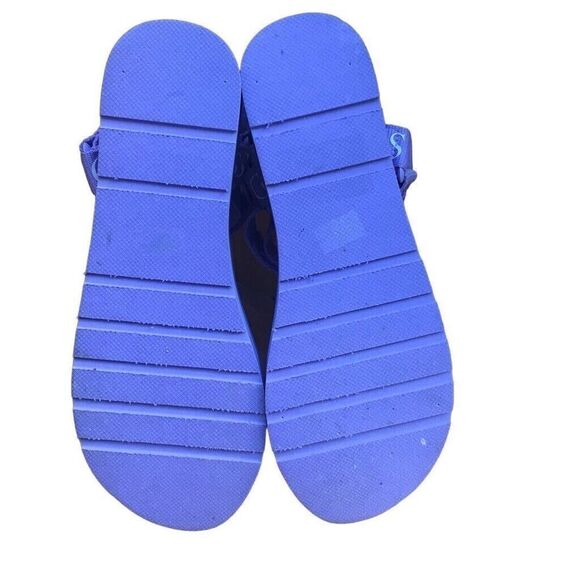 Guess Womens OCILIA Open Toe Ankle Strap Casual Platform Sandals Purple SZ 11 - Picture 5 of 5